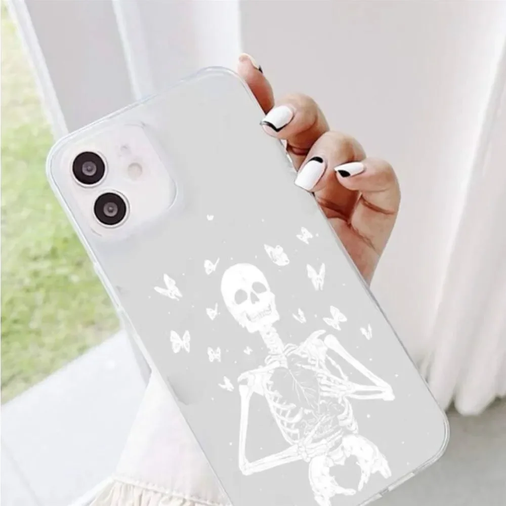 IPHONE 13 Clear Skeleton Phone Case